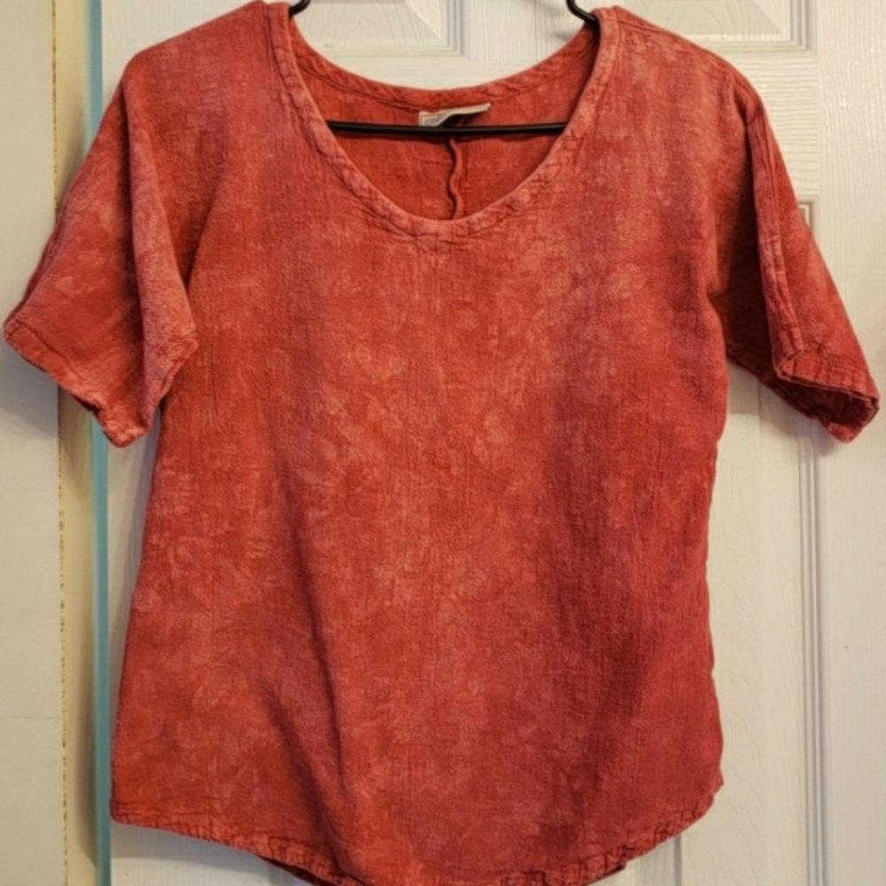Cotton gauze shirt